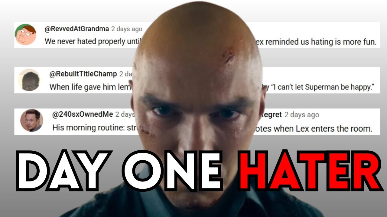 Lex Luthor is a Professional Superman Hater: Comment as song