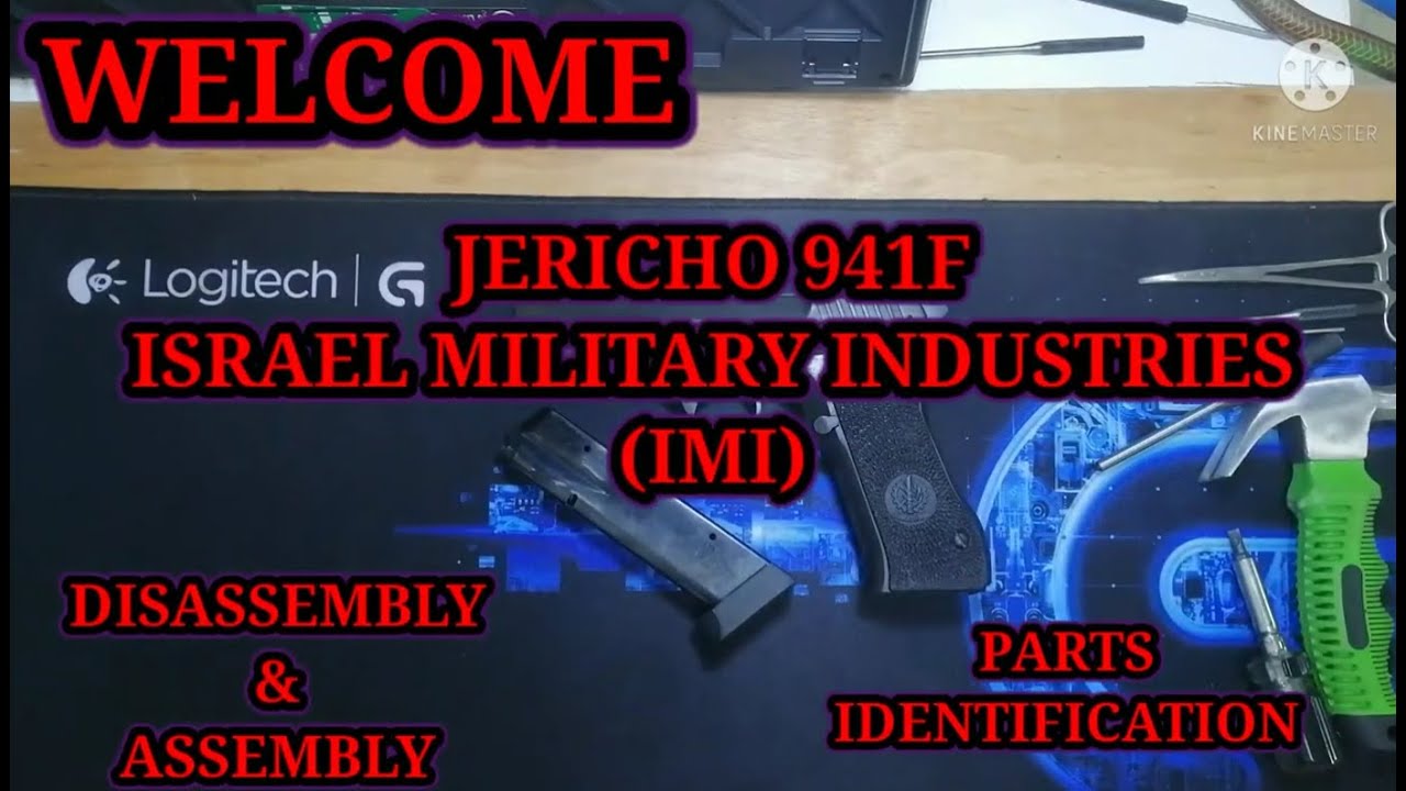 JERICHO 941F ISRAEL MILITARY INDUSTRIES(IMI) Disassembly and Parts Identification
