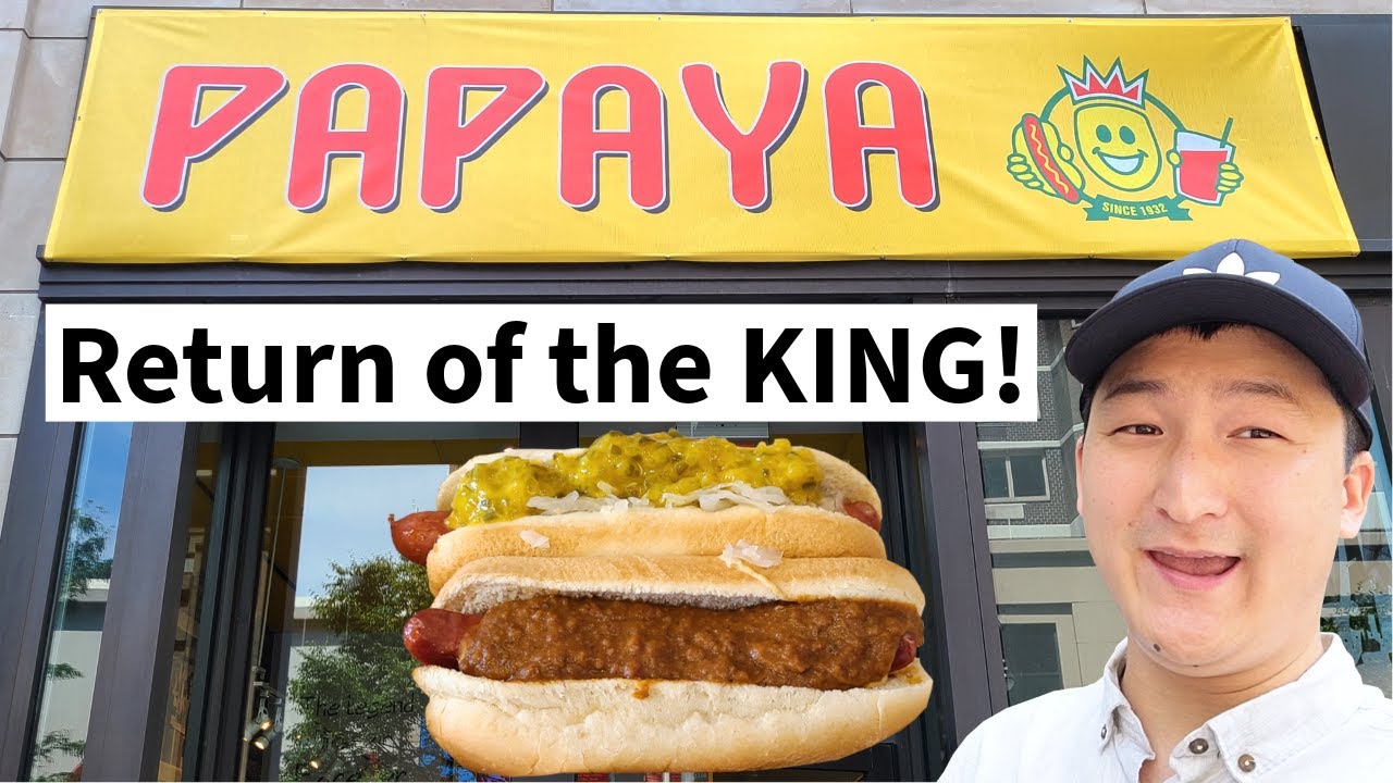 PAPAYA KING is BACK! Is NYC's Iconic Hot Dog Worth The Hype?