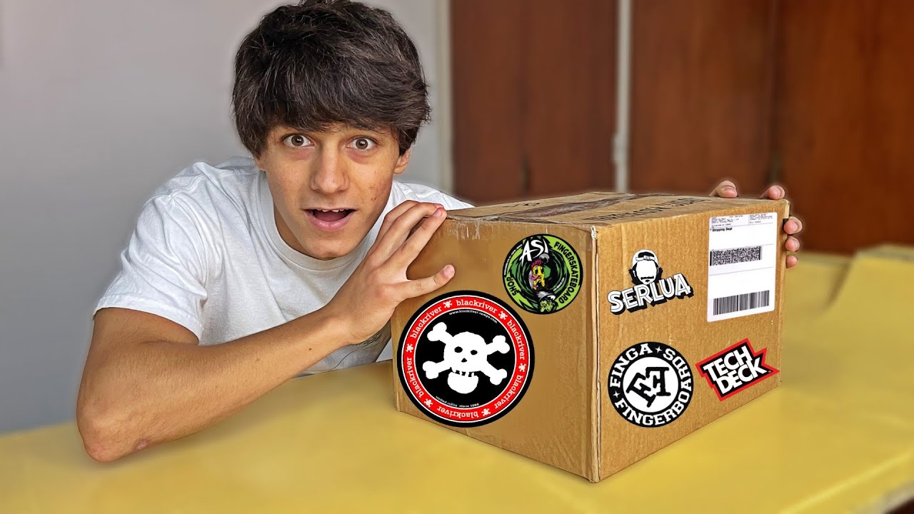 Unboxing de Fingerboard! | Tour por Europa
