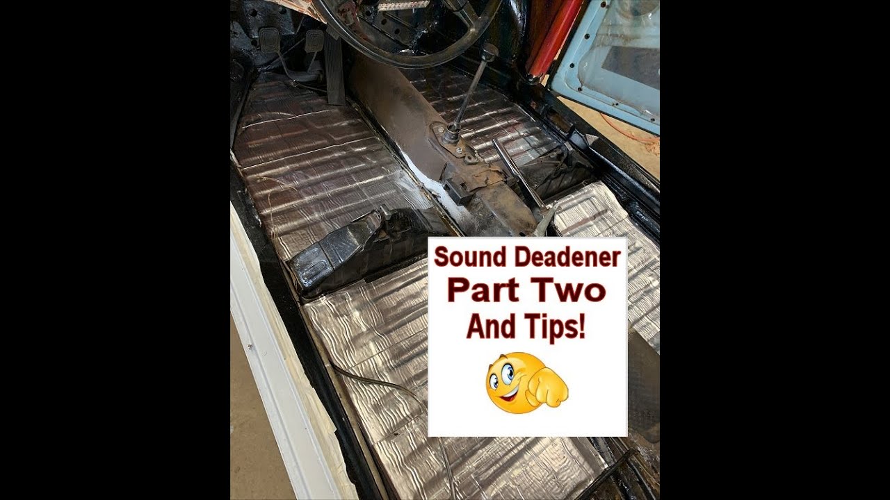 VW Beetle - Super Beetle Sound Deadener Part #2 Installation - DIY and How To Install Sound Deadener