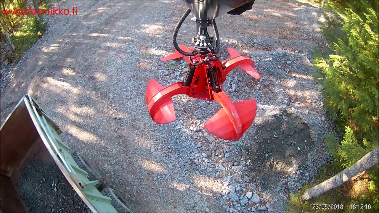 Monikäyttöinen Farmikko X20 yleiskahmari / multi grapple