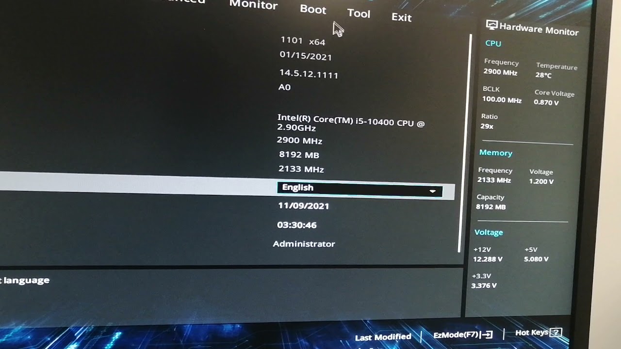 Материнская плата Asus не определяет SSD-накопитель H510i-Plus