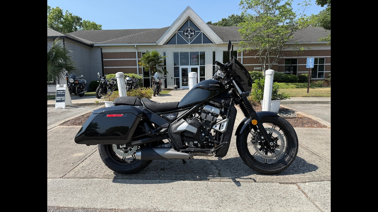 2026 Moto Morini Calibro Bagger Black
