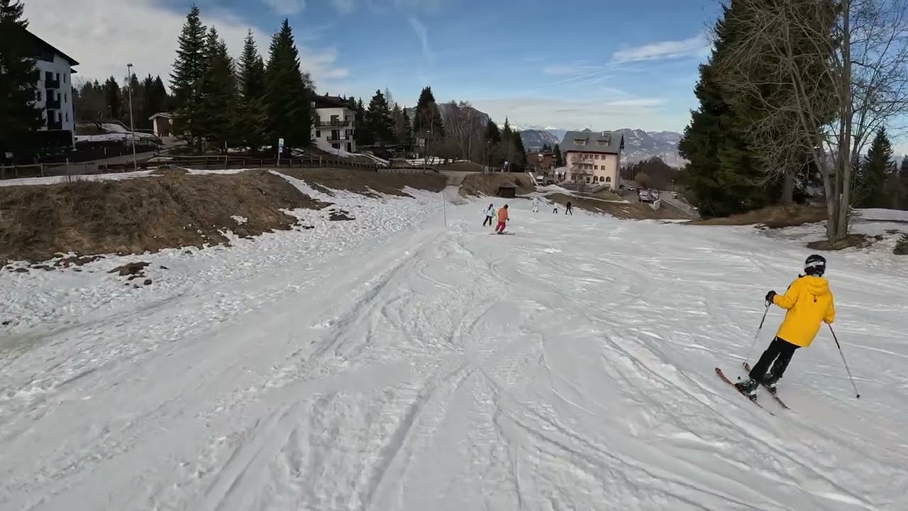 [4K] Skiarea Monte Bondone - Cordela + Pinot