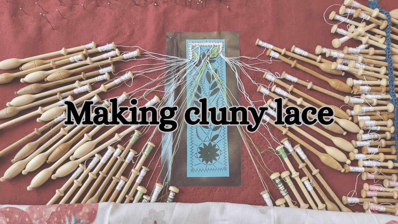 Let's do some cluny lace