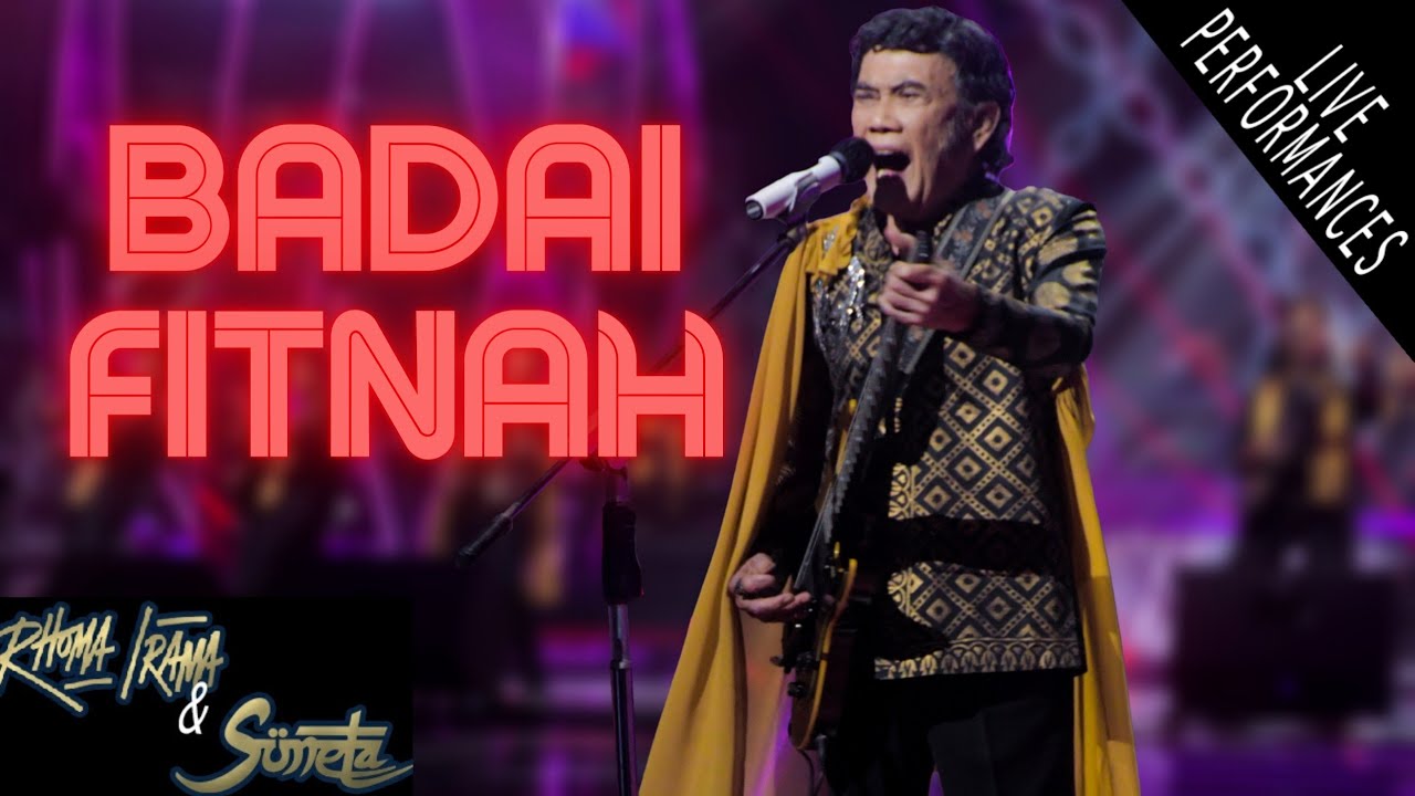 RHOMA IRAMA & SONETA GROUP - BADAI FITNAH (LIVE)
