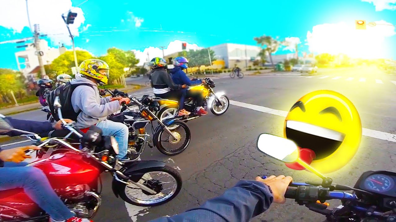 BARULHANDO A CIDADE COM AS MOTOS S&Oacute; O CANO! :o