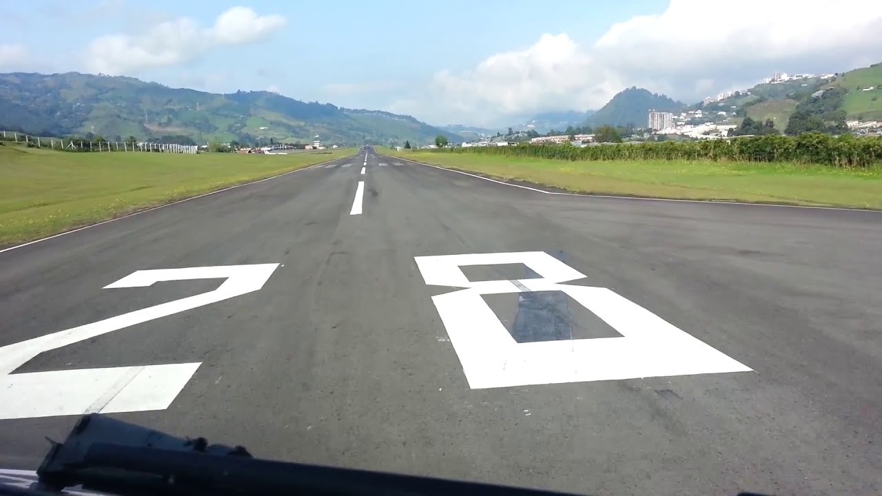 MANIZALES el aterrizaje mas dificil de Colombia