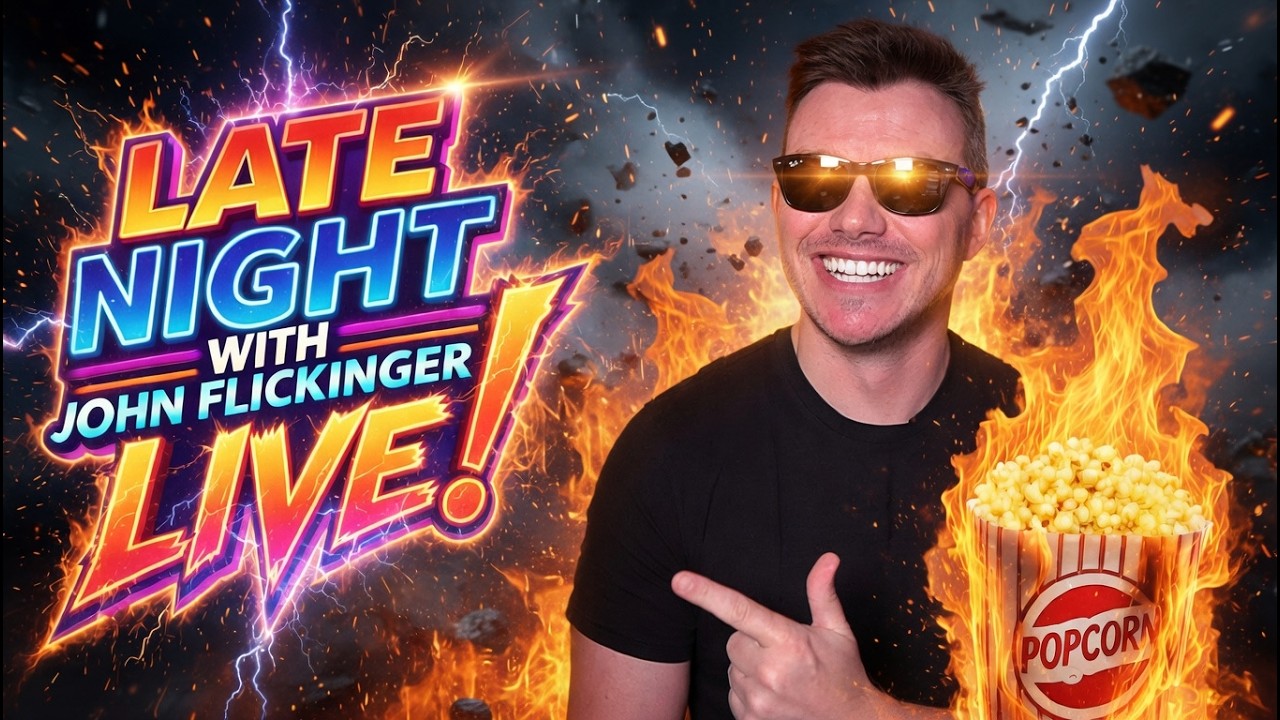 LIVE! Late Night Movie Talk - Ask Anything...