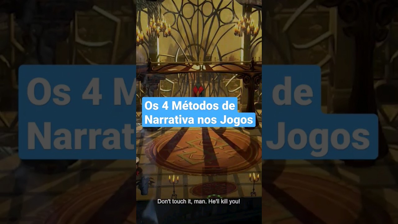 Os 4 M&eacute;todos para se Contar uma Hist&oacute;ria #gamedesign