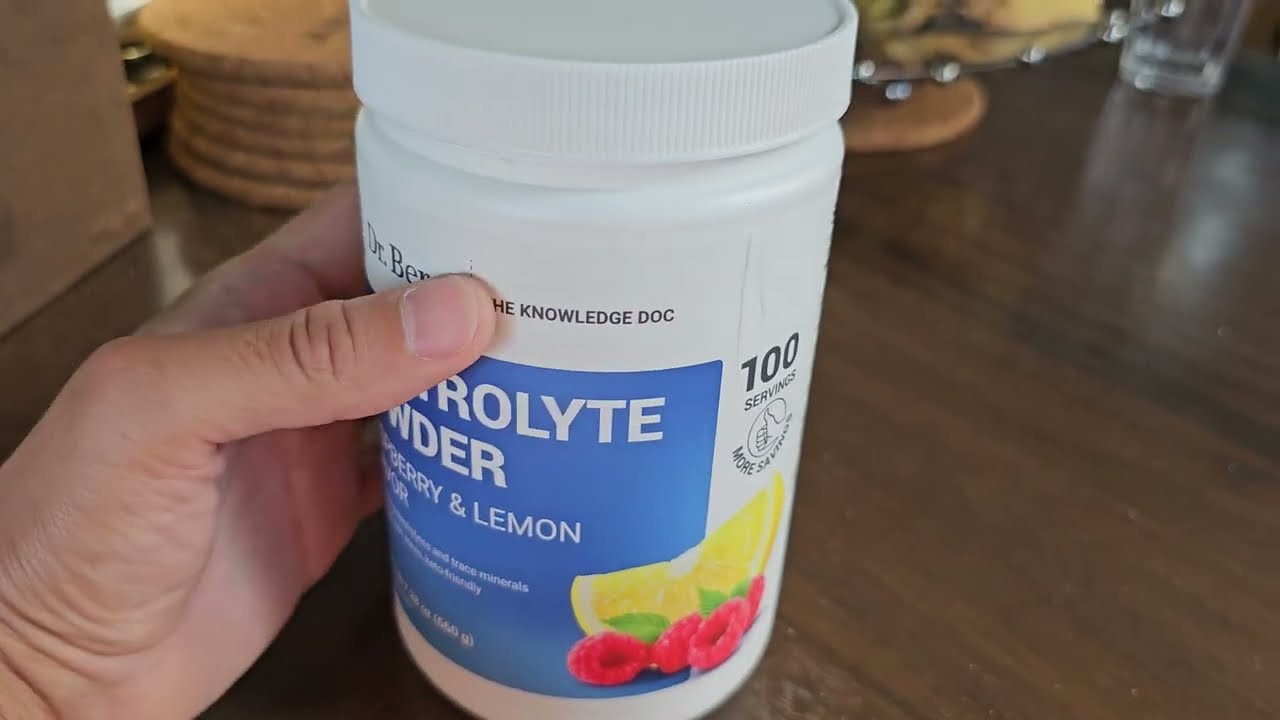 HONEST review of the Dr  Berg   Electrolyte Powder