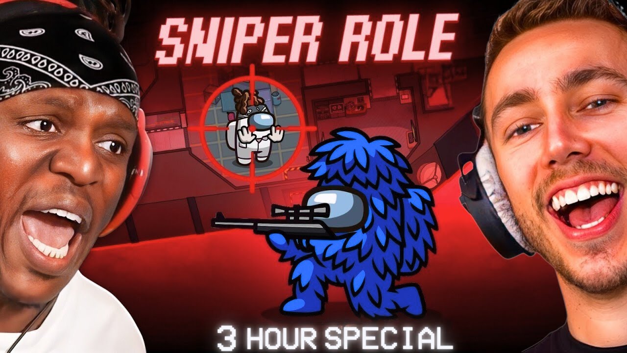 3 HOURS OF CHAOTIC ROLES IN SIDEMEN AMONG US