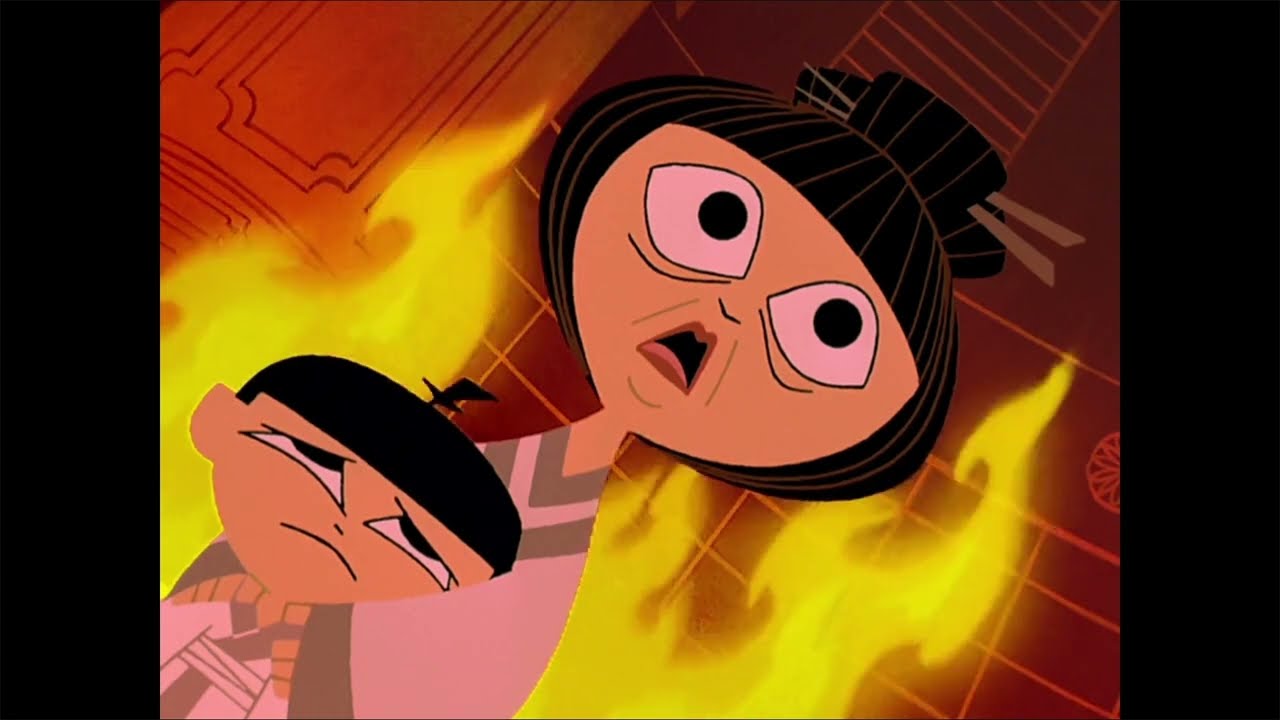 Aku kidnaps Samurai Jack's father
