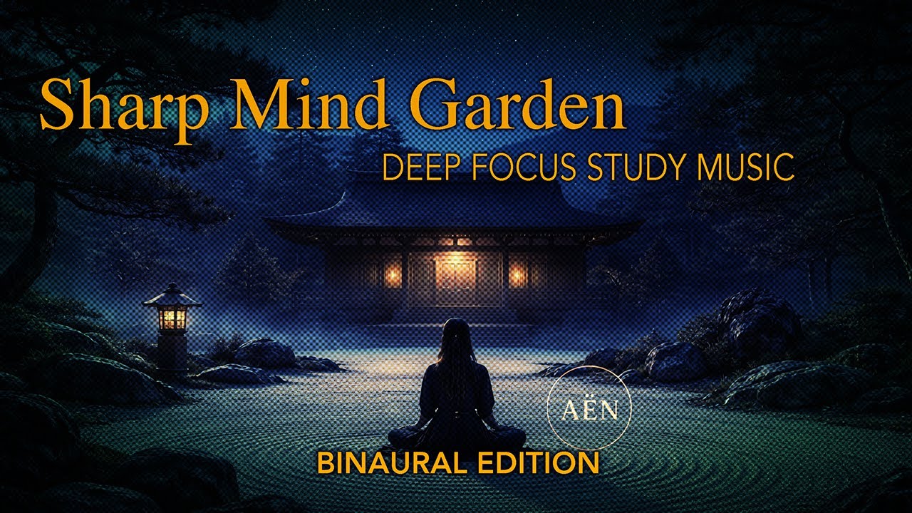 ALLERT Potent Binaural Audio | Sharp Mind Garden | AËN Soundscapes