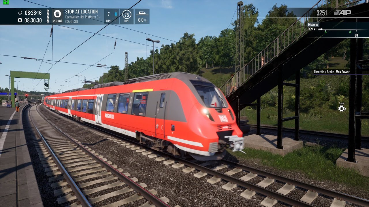 Train Sim World 5® DB Class 442 (Bombardier Talent 2 EMU) Trains @ Stolberg (Rheinl) Hbf