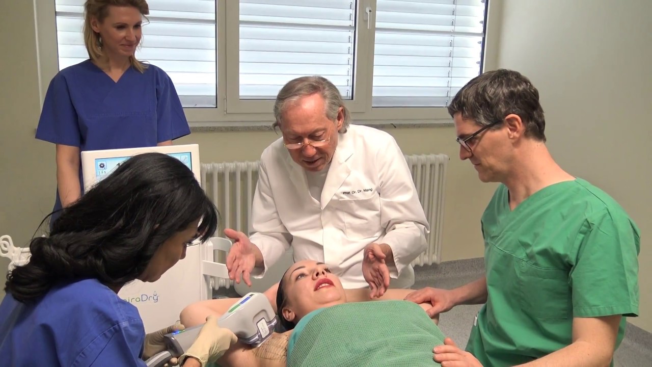 Schweißdrüsenbehandlung (MiraDry) mit Prof. Mang