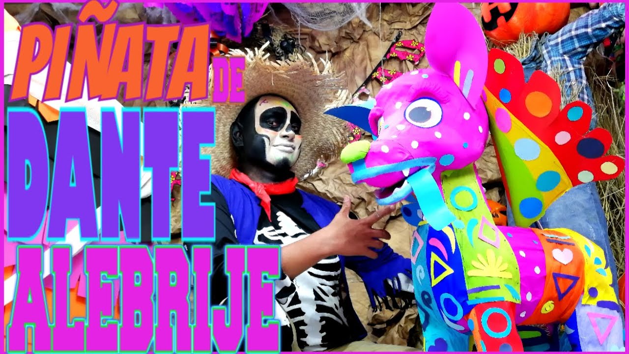 piñata de Dante ALEBRIJE DE COCO ( día de muertos 2021) /José rabelero