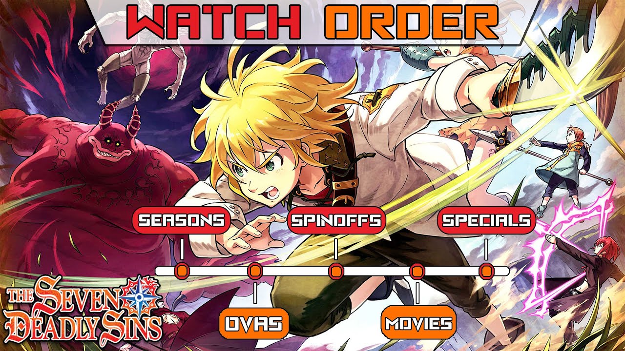 How to Watch Seven Deadly Sins in Order | Where to Watch (2022)