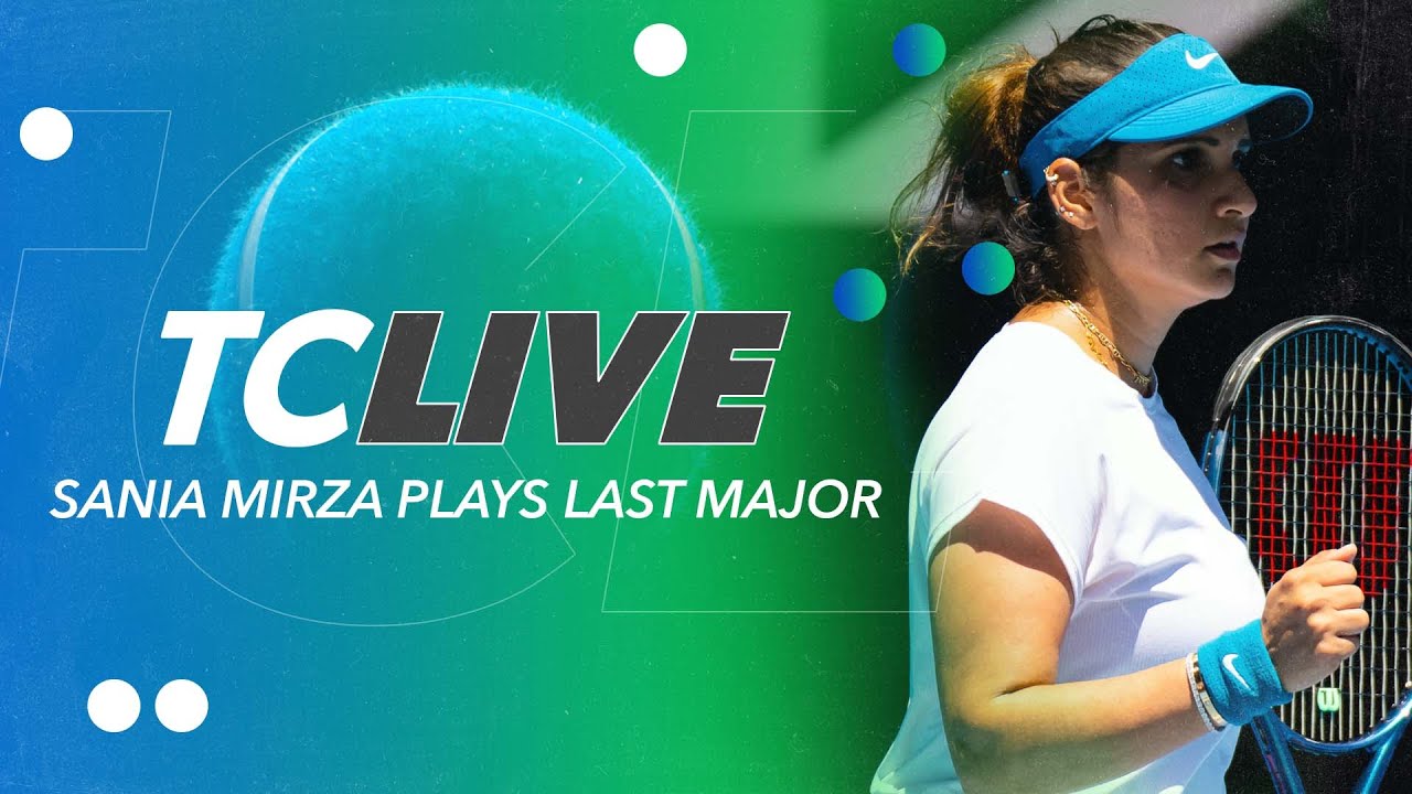 Sania Mirza Plays Last Major | Tennis Channel Live 2023
