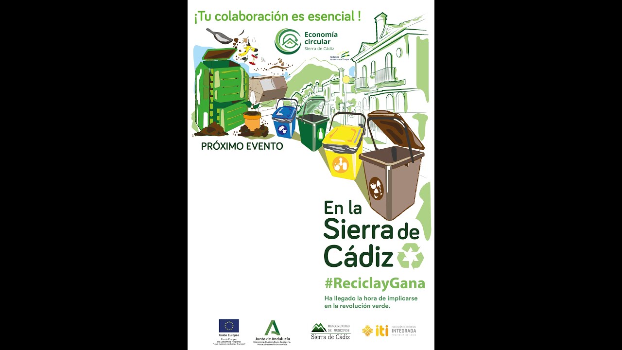 Cómo usar los cubos en el Sistema de recogida PaP. Sierra de Cádiz