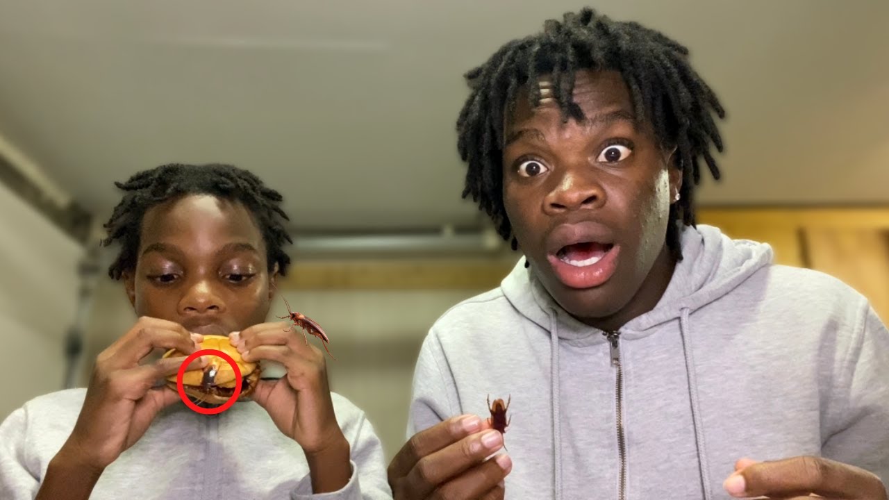 J'AI MIS DES CAFARDS DANS LA NOURRITURE DE MON PETIT FRÈRE