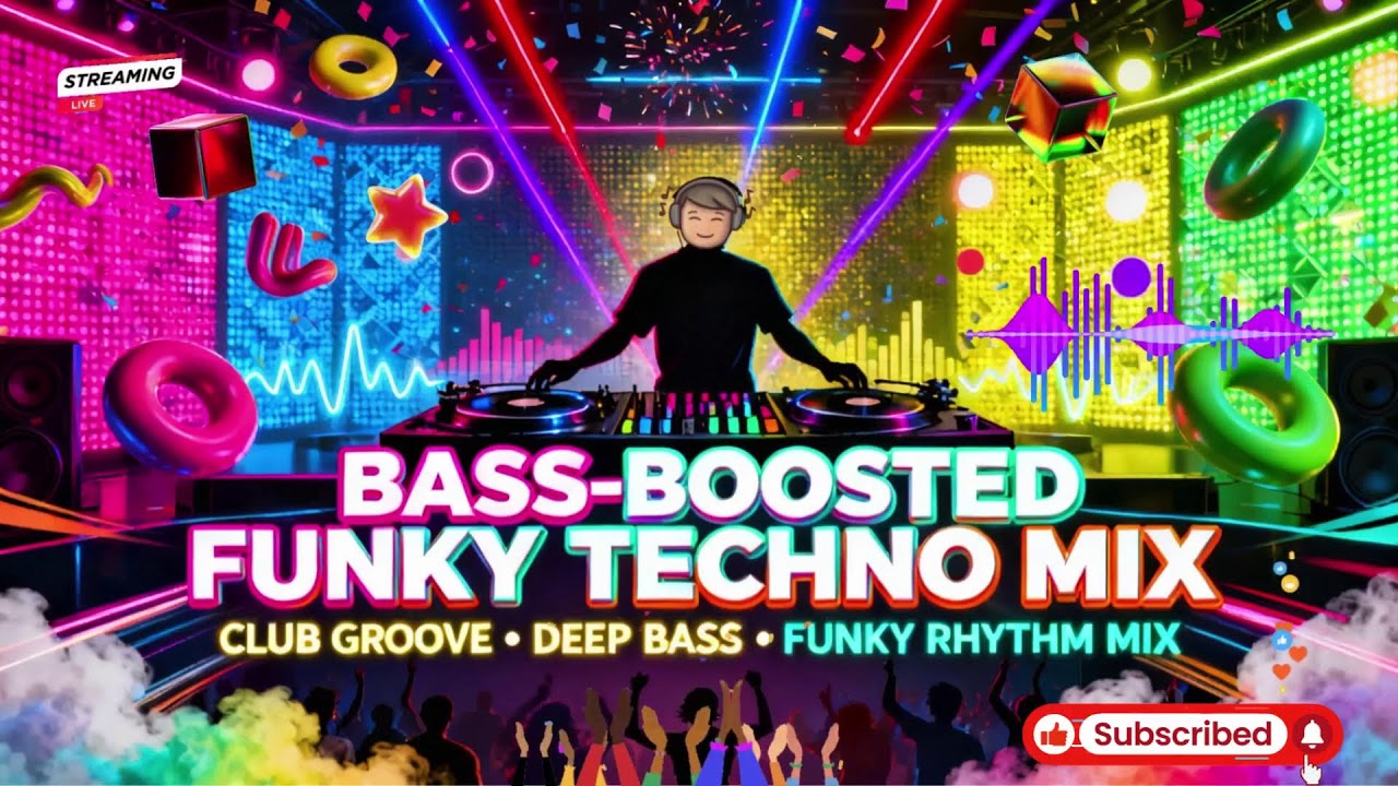 Bass Boosted Funky Techno 2026 🔊 High Energy Club Mix | Powerful Dance Beats