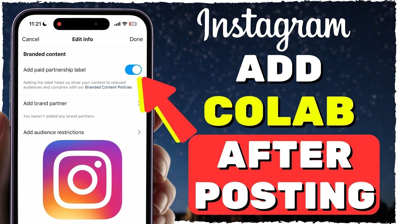 How To Add Collaboration In Instagram AFTER POSTING! (2024)