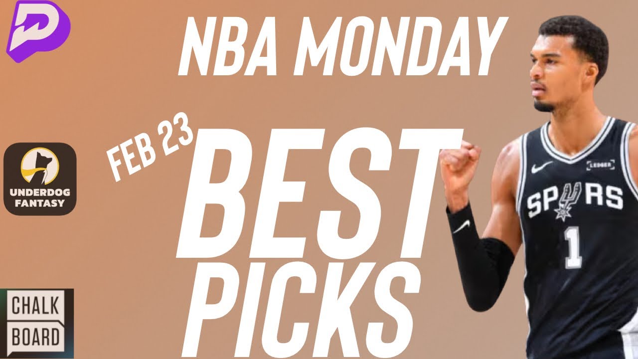 PrizePicks NBA Monday Best Player Prop Bets 2/23/26 | 8-2 STREAK 🔥| Best NBA Picks Today