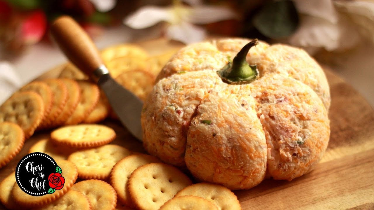 Easy Cheese Ball Recipe With Cream Cheese And Green Onions | Thanksgiving Appetizers