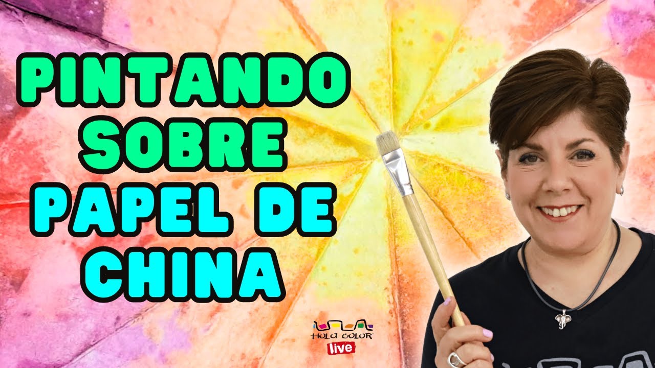 🖐️ 5 efectos de ACRÍLICO sobre PAPEL DE SEDA - Hola Color