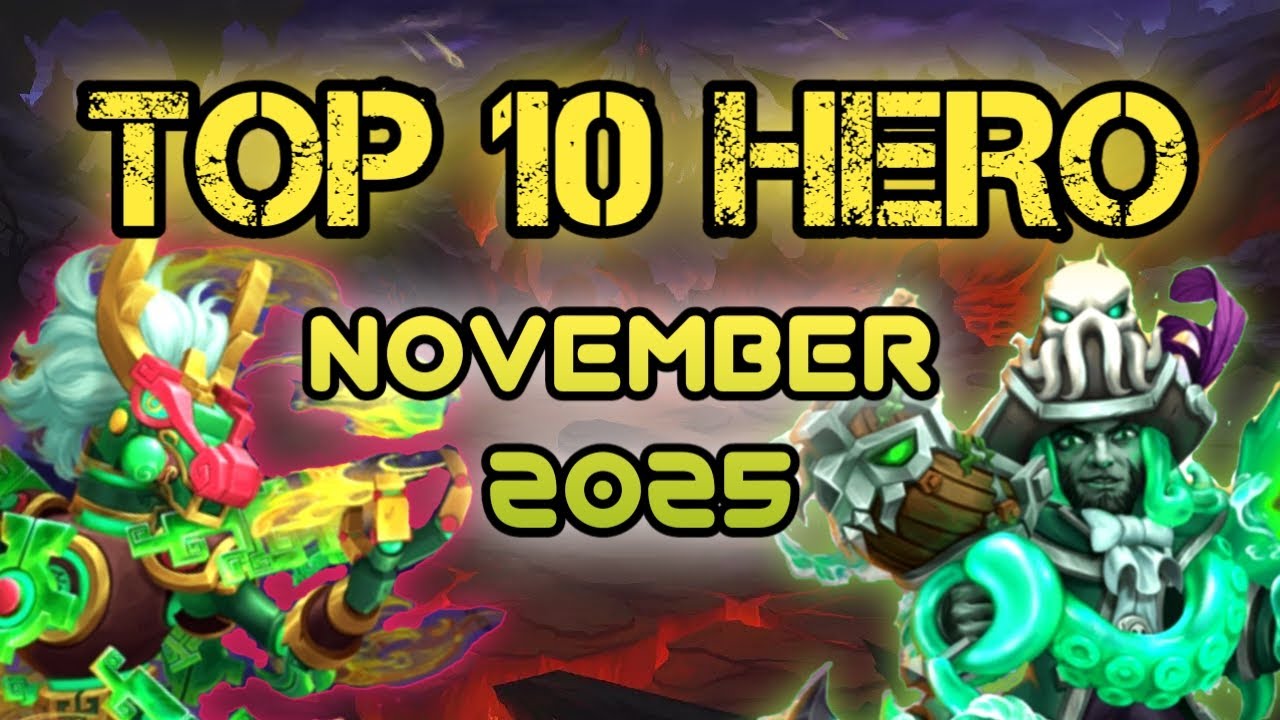 TOP 10 HERO | NOVEMBER 2025 | CASTLE CLASH