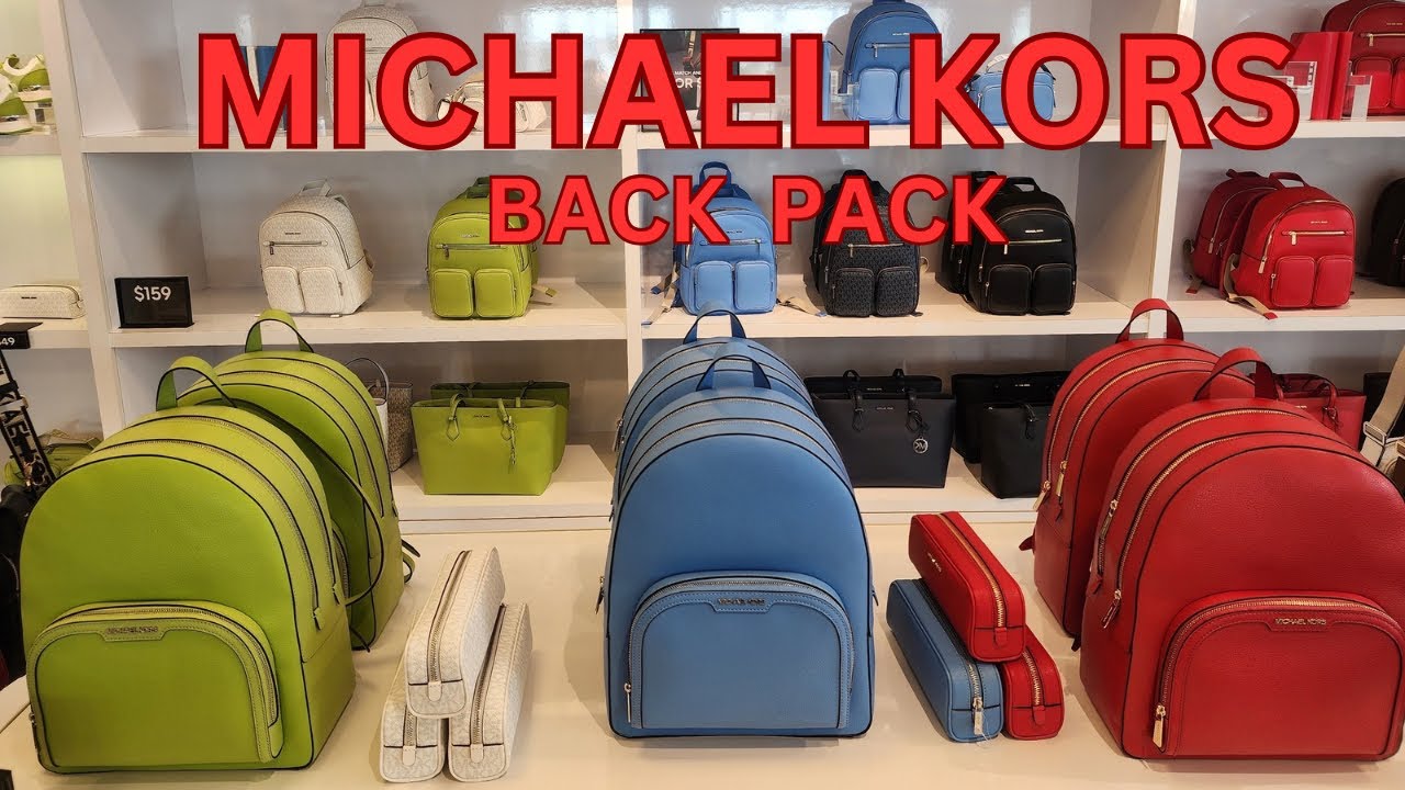 MICHAEL KORS OUTLET | BACK PACK L.M.S | HANDBAGS | CROSS BODYBAGS | WALLETS | SHOES: Shopwithme