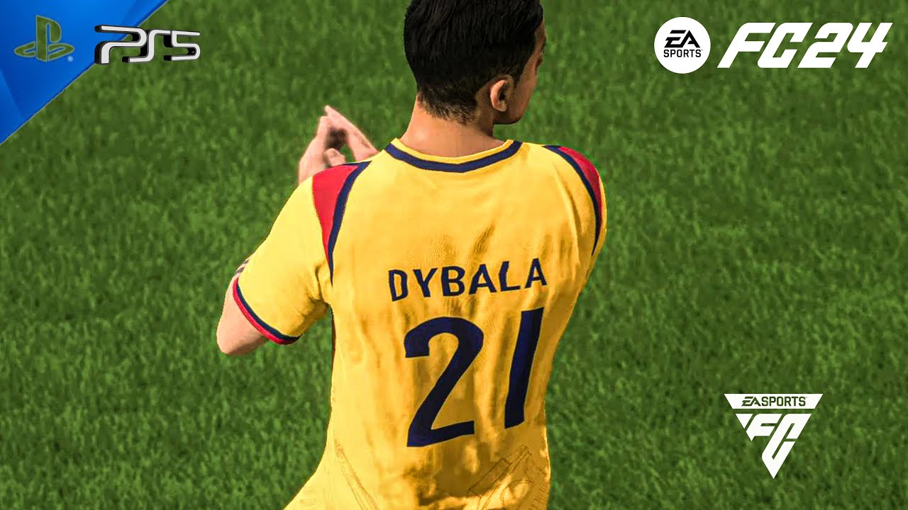 جنوى vs روما - الدوري الإيطالي PS5™ [4K60] EA SPORTS FC 24
