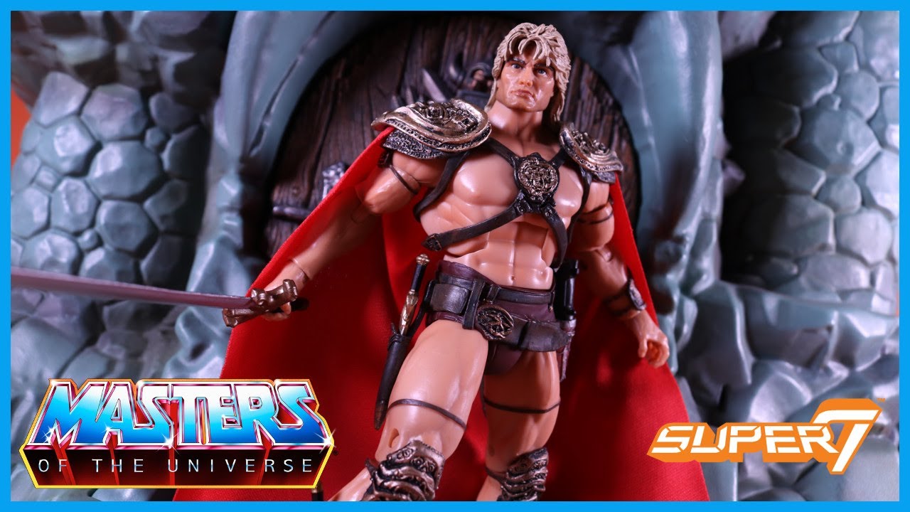 Super7 Masters of the Universe Classics Movie/William Stout REBEL LEADER HE-MAN Action Figure Review