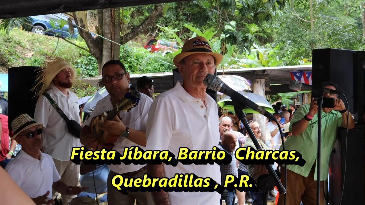 Bienvenidos a la fiesta Jíbara, Barrio Charcas, Quebradillas, P.R.,  Viajando con Marrero. 2023