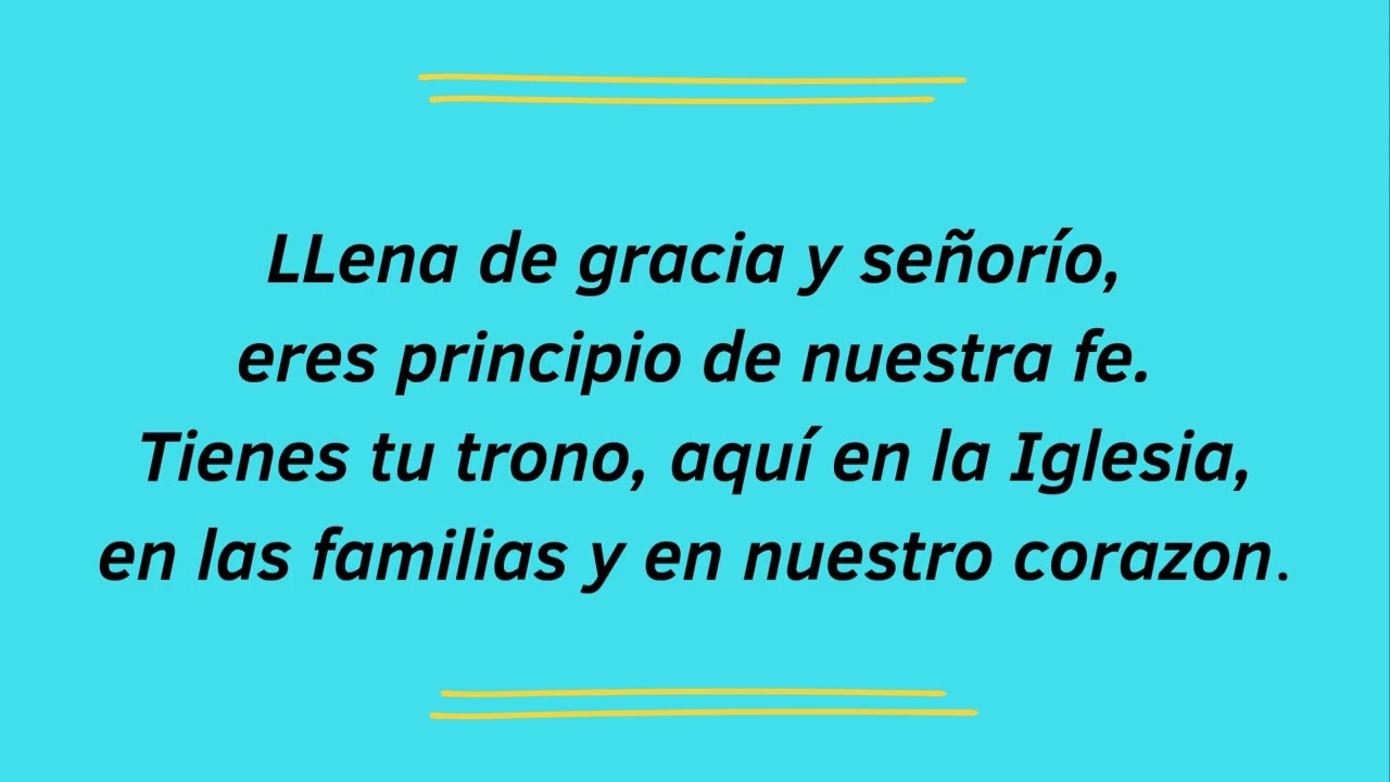 Himno de la Virgen de la  Candelaria