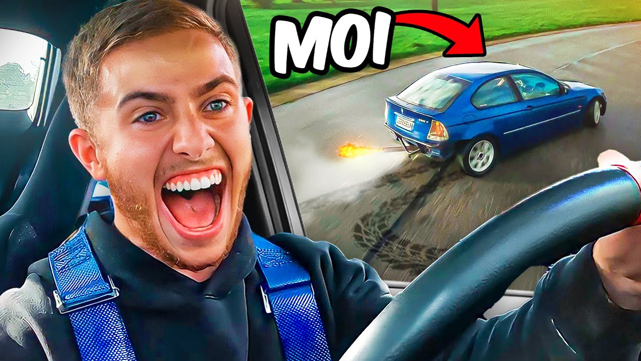 UNE JOURN&Eacute;E POUR APPRENDRE &Agrave; DRIFTER EN VOITURE ! (y&rsquo;a eu un accident 😬)