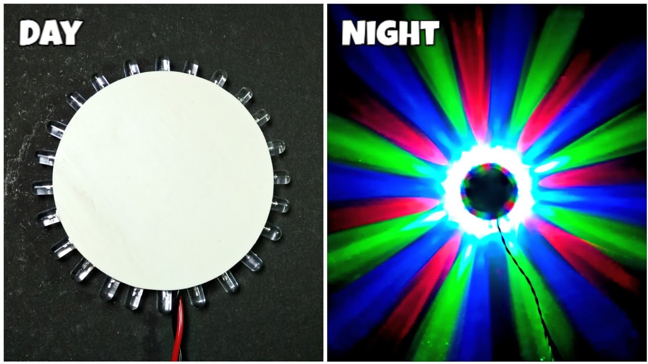 How To Make RGB Led Decoration Light | DIY  RGB Circle Led Decoration Light | By - CreativeShivaji