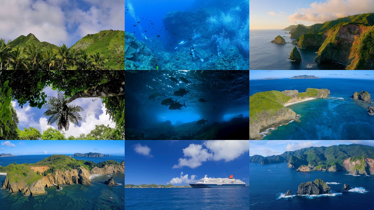 [ 4K ] 世界遺産 小笠原諸島 母島の自然絶景 World Heritage Site  HAHA-JIMA ,Ogasawara Islands,TOKYO