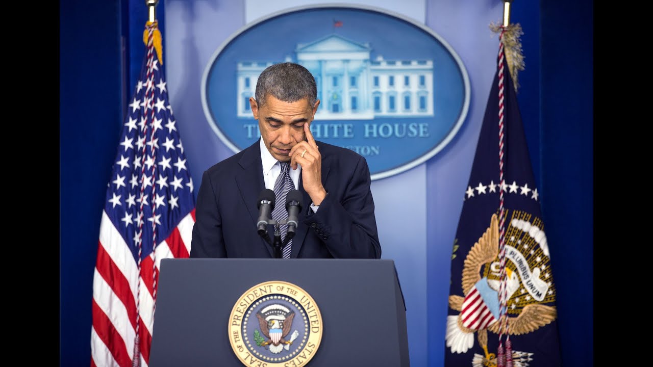 President Obama Makes a Statement on the Shooting in Newtown, Connecticut