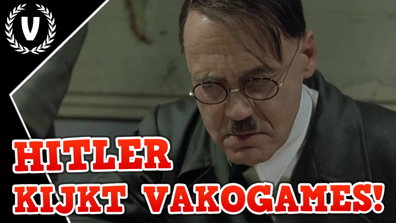 HITLER KIJKT VAKOGAMES! - Parodie