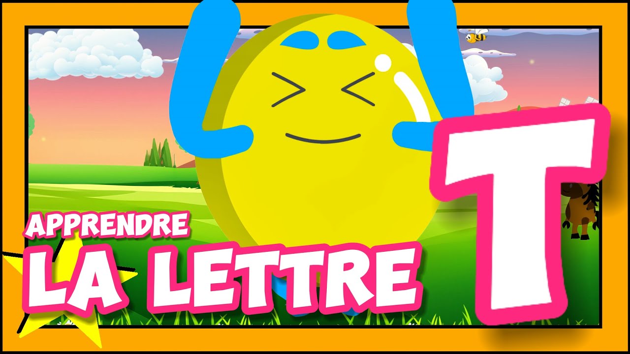 Decouvrir la Lettre T 🐒🤩l’Alphabet facile pour les enfants