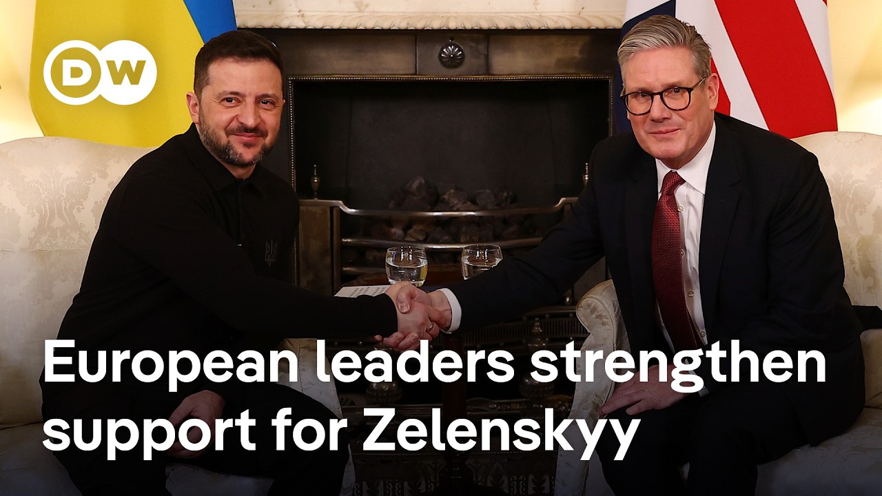 Forceful Ukrainian and global reactions one day on, as Zelenskyy visits London | DW News