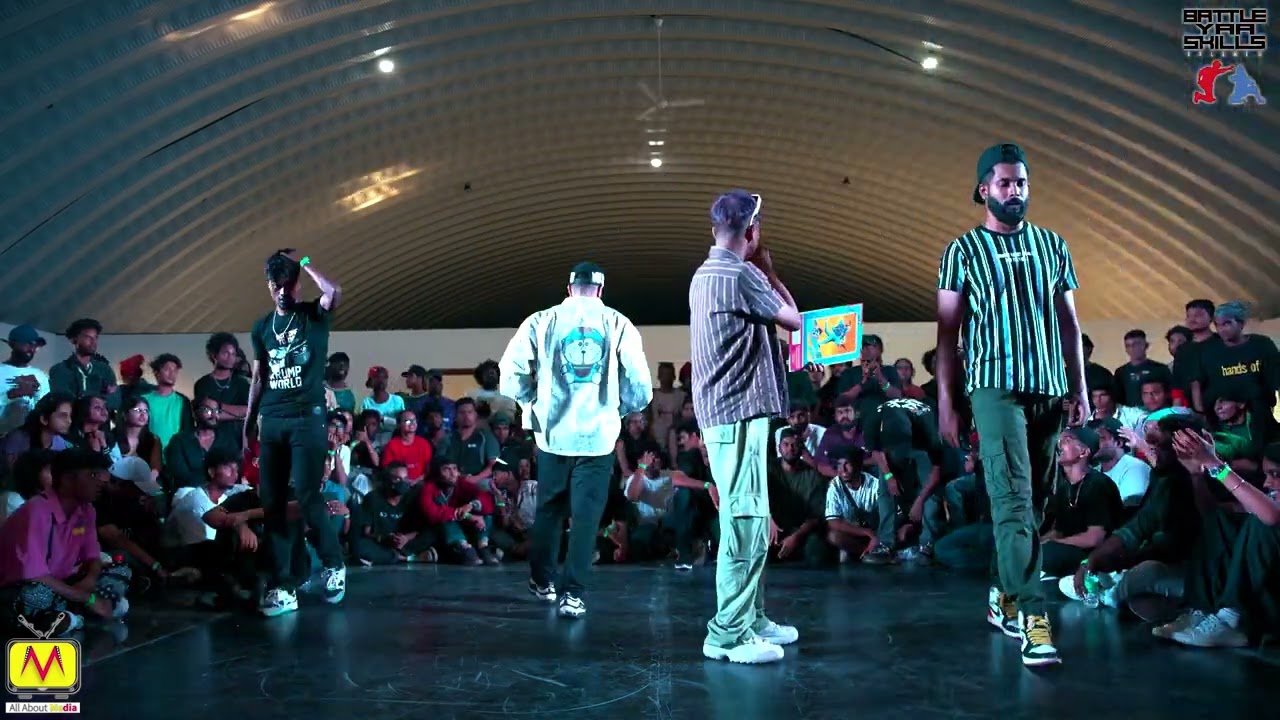 The Vybe vs Young Blood  vs Jo ? Who Will Win the 1 on 1 Krump semifinal Battle ? - Judged by ROWDY