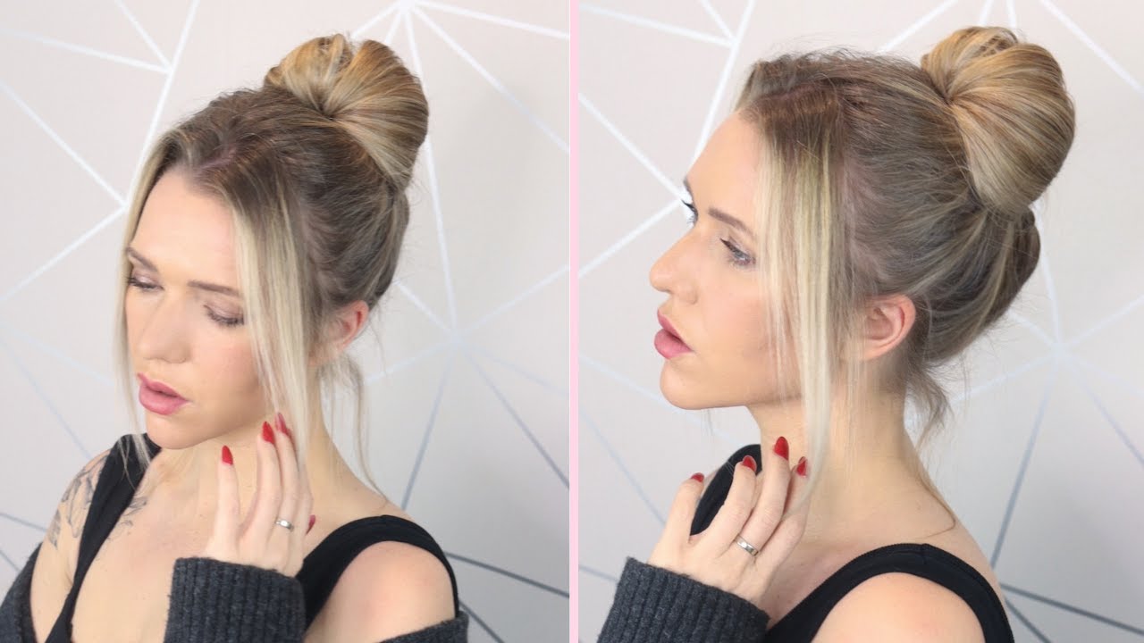 How To Get a FULL Bun For FINE/THIN Hair ❤️