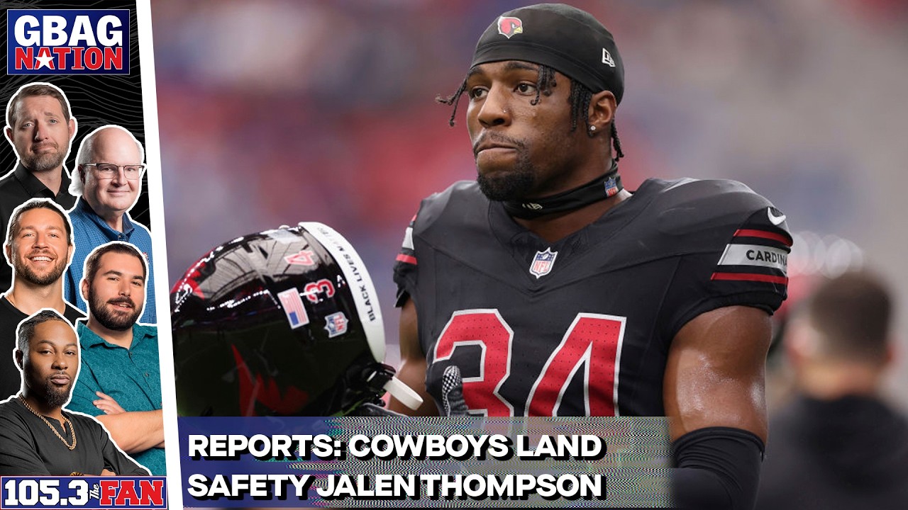BREAKING: Cowboys Sign Safety Jalen Thompson | G-Bag Nation