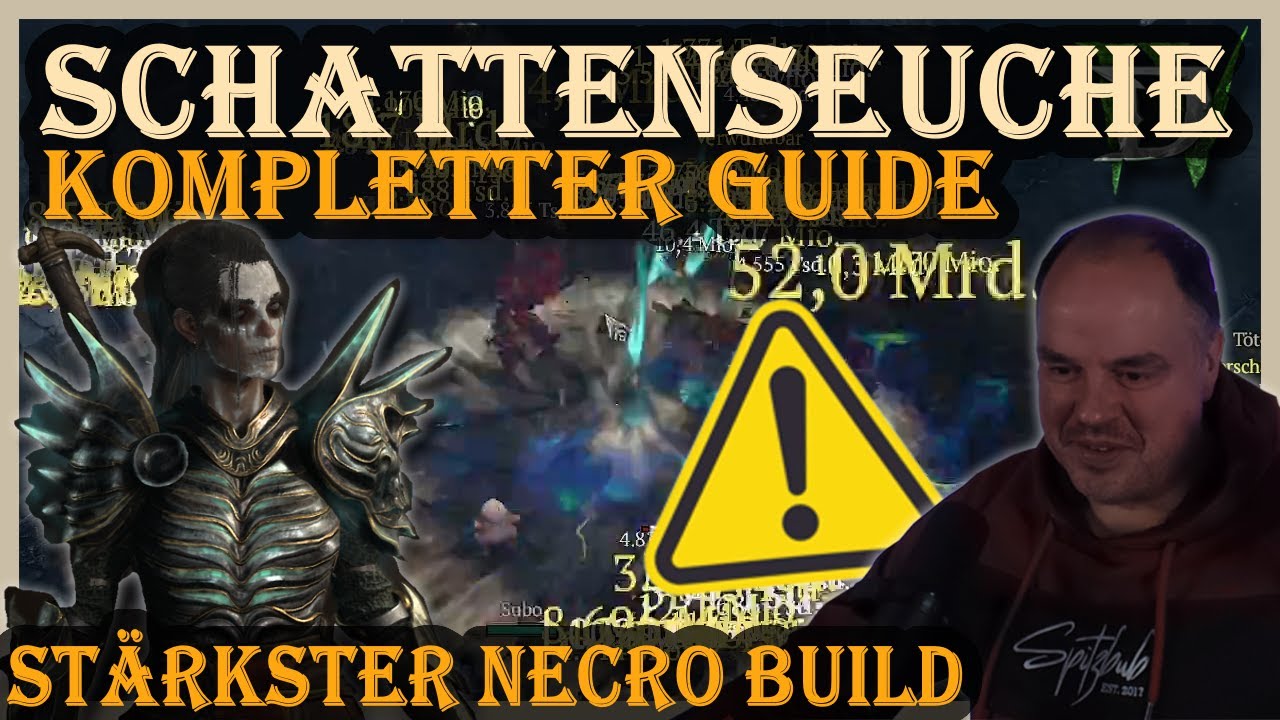 NECRO | SCHATTENSEUCHE / SEELENRISS - Der STÄRKSTE Totenbeschwörer Build in Season 10 | Diablo 4