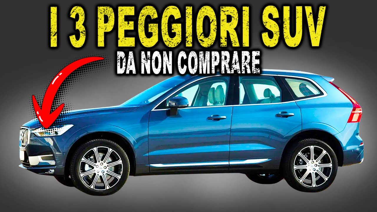 CLASSIFICA SHOCK: 3 SUV premium che si sono rivelati dei BIDONI