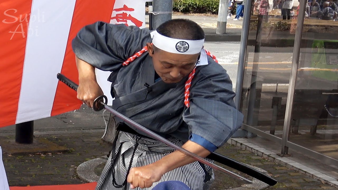 ガマの油売り 日本の伝統芸, 日本の伝統的大道芸。6【4K】